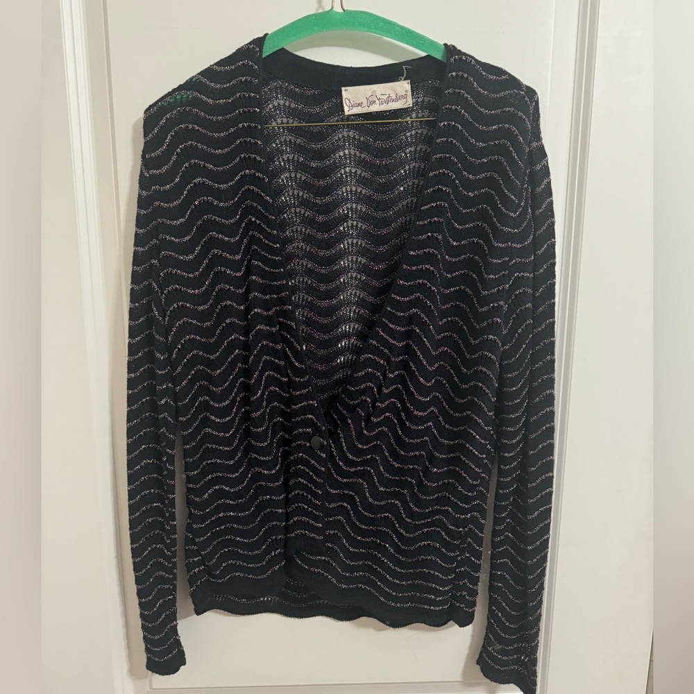 DVF Vintage sparkle sweater - M
